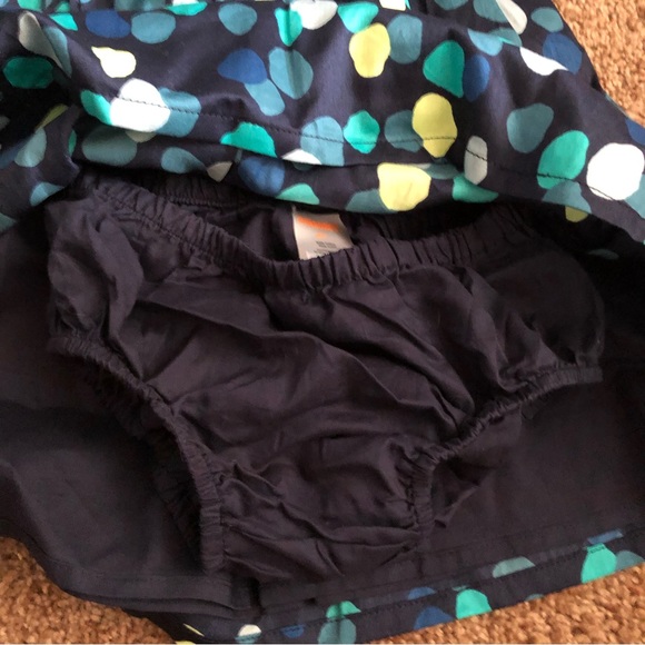 NWOT - Gymboree Polka Dot Dress in Size 3T wi matching panties. - Picture 3 of 5